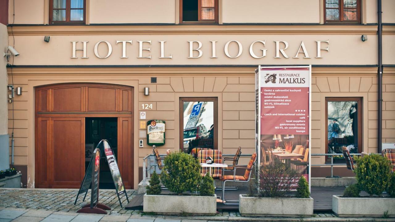 Hotel Biograf Písek Eksteriør billede